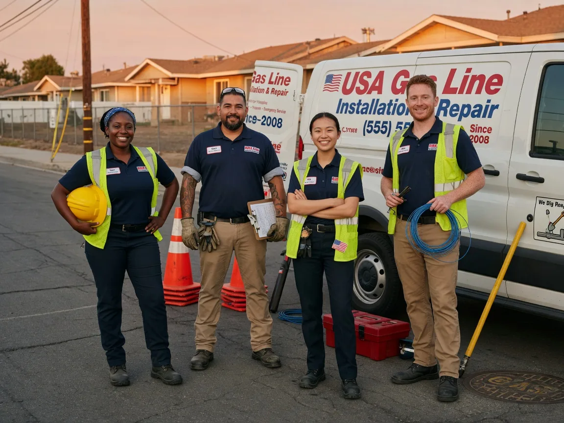 Gas Line Installation company in Winchester, VA